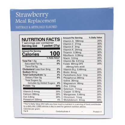 Strawberry Shake nutrition