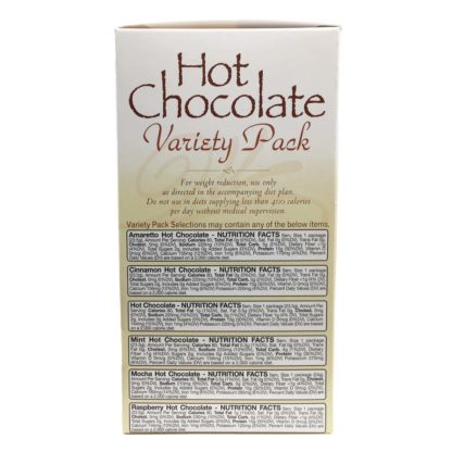 Hot Chocolate Variety nutrition