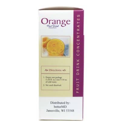 Orange Fruit Drink distributed by