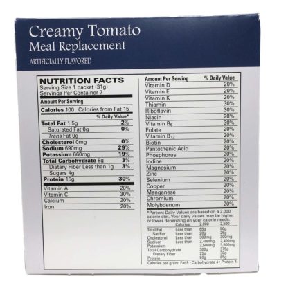 Creamy Tomato Soup nutrition