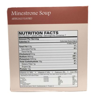 Minestone Soup nutrition