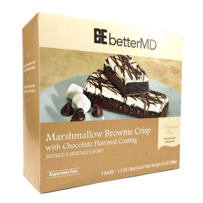 Marshmallow Brownie Crisp Bar carton