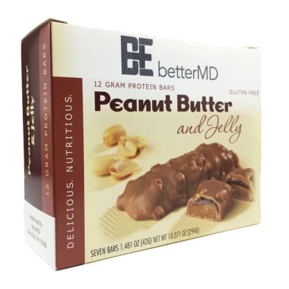 Peanut Butter & Jelly Bar carton