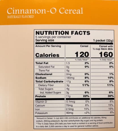 Cinnamon-O Cereal - Image 3